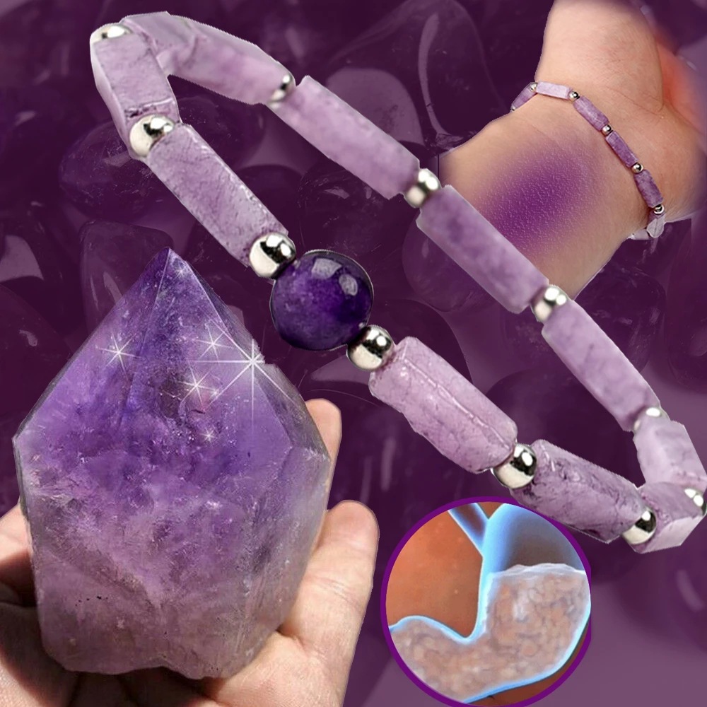 Amethyst bracelet