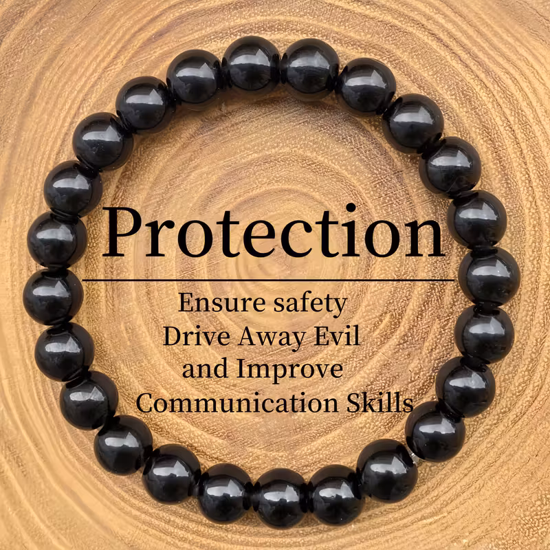 💎Black Obsidian Protection Bracelet🌑
