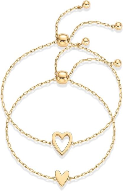FOR LOVE - Matching Hearts Bracelet