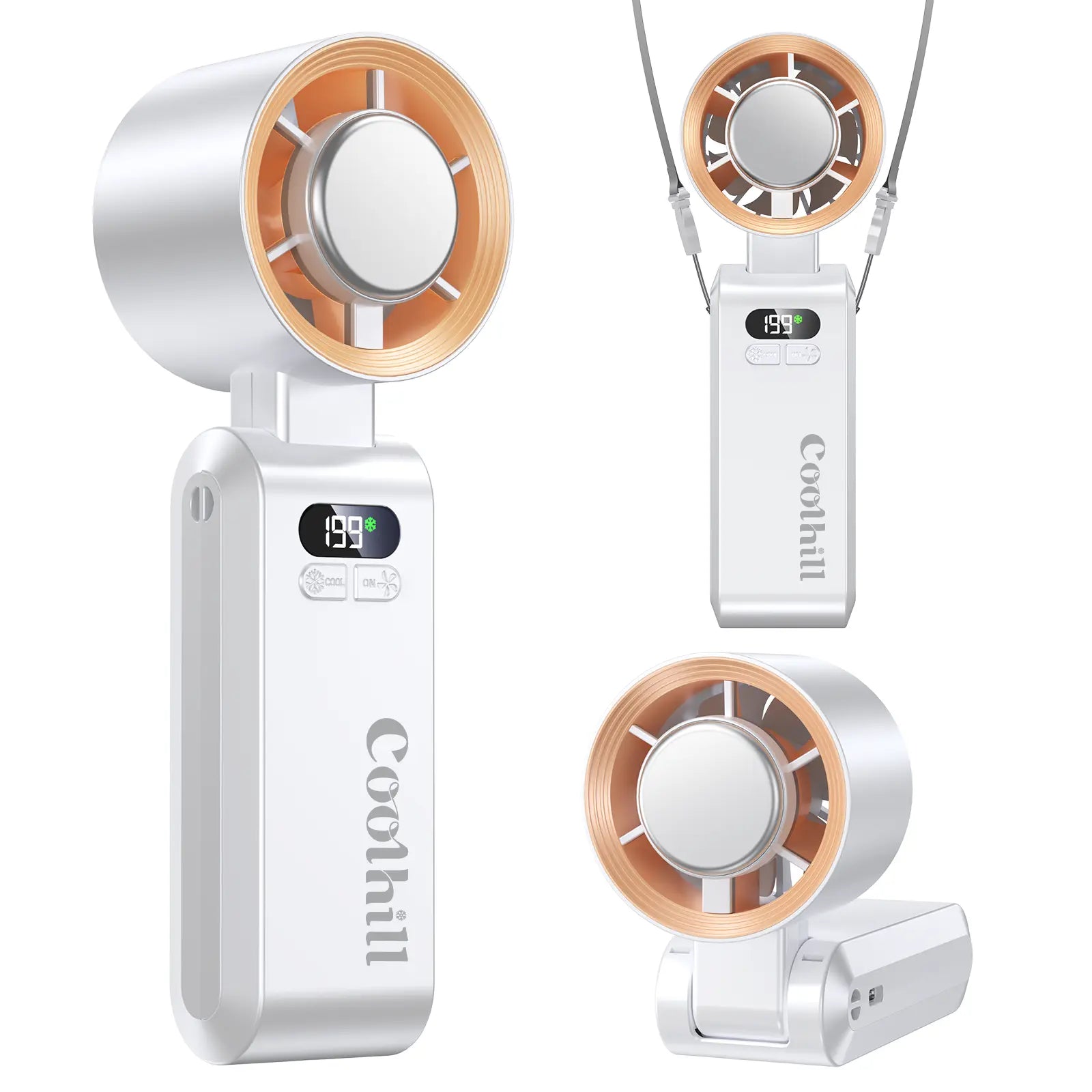 Last Day Sale 49% OFF 🔥Portable Handheld High Speed Fan, Foldable Fan for Summer