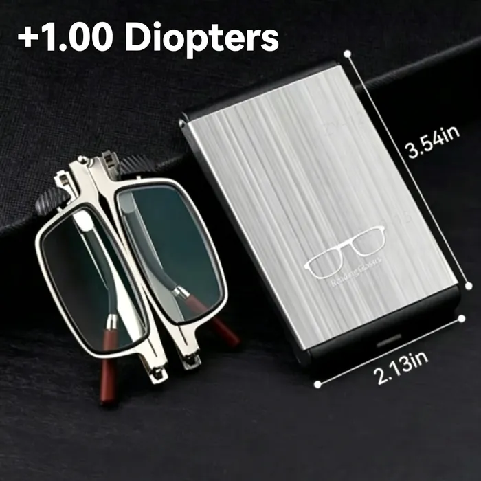 ✨ Weightless Folding Readers in a Sleek Metal Vault | Read Anywhere 📖