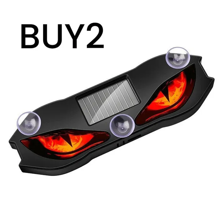  🚗🔆 Solar-Powered LED Car Warning Light – Solar-powered, weatherproof, automatic activation at dark – for more safety on the roadside. 🔥🛡️