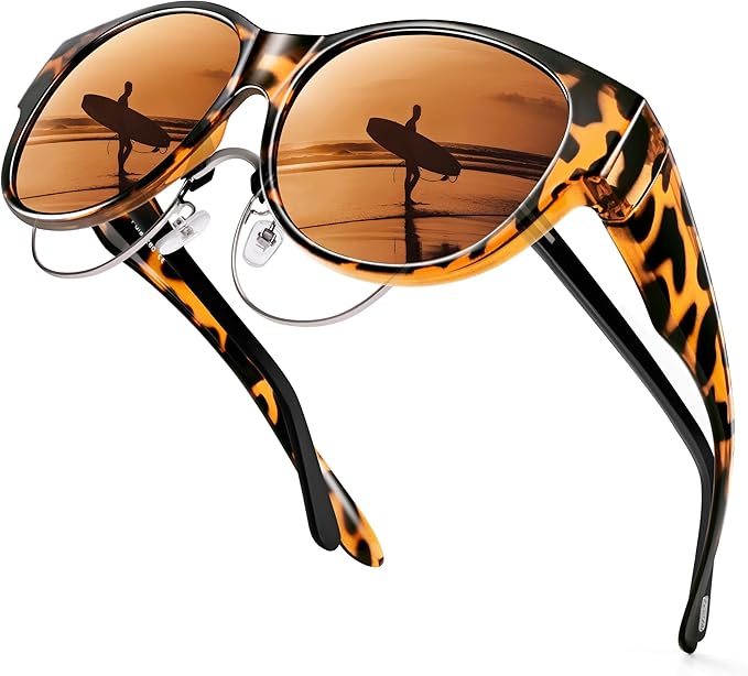 📢😎 2025 New Polarized UV400 Protection Trendy Round Cat-eye Sunglasses 😺🕶️