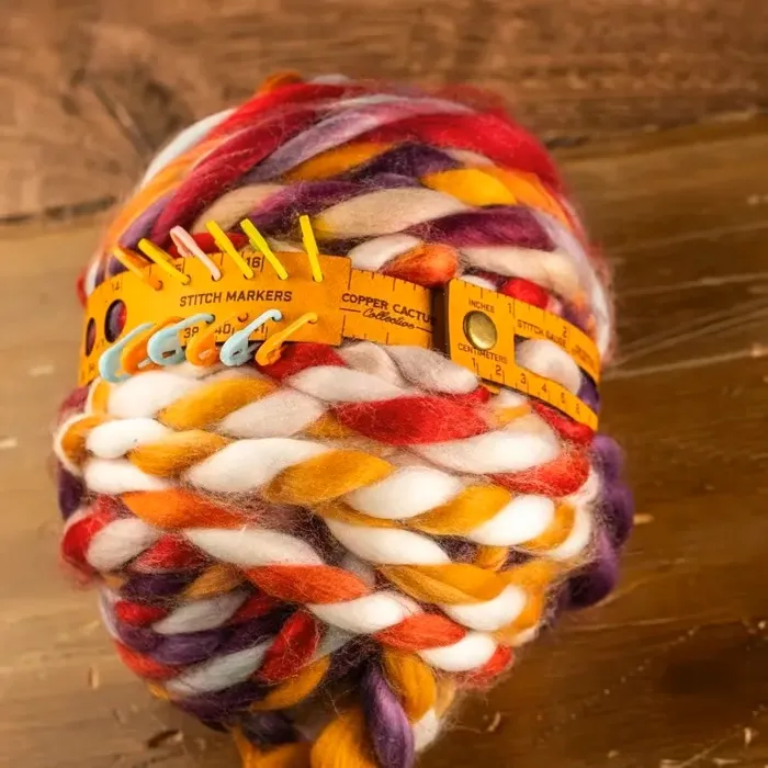 🔥LAST DAY SALE 49%OFF🧶The Crafters' Multi-Wrap | 7-in-1 Leather Measuring Tool