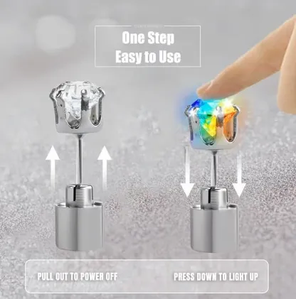 🔥2026 DEALS 49% Off✨LED Earrings, Light Up Stud Earrings