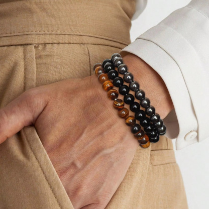 💎Hematite Energy Balance Bracelet🌑