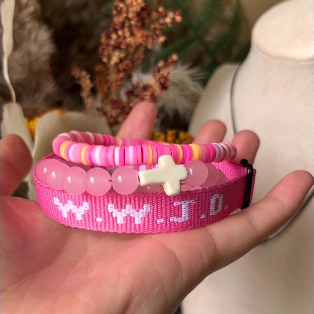 ✝️WWJD Christian Bracelet Set