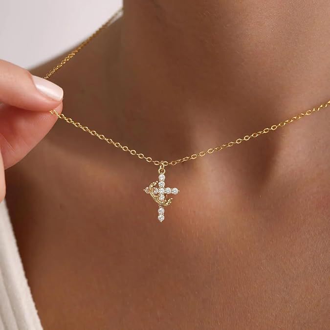 【LAST DAY 49% OFF】Crown Cross Necklace