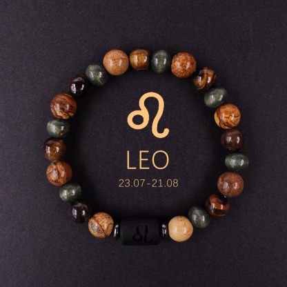 Constellation Design Stone Beaded Bracelet