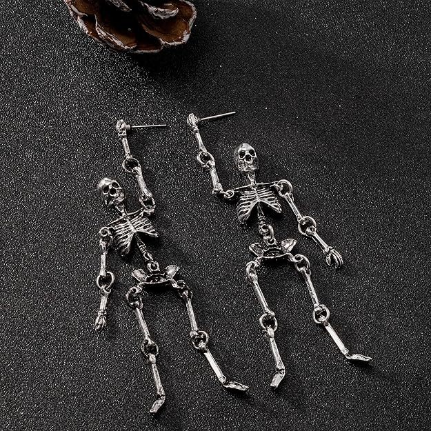 🎃 Hot Halloween Sale! 49% OFF - Skeleton Skull Earrings