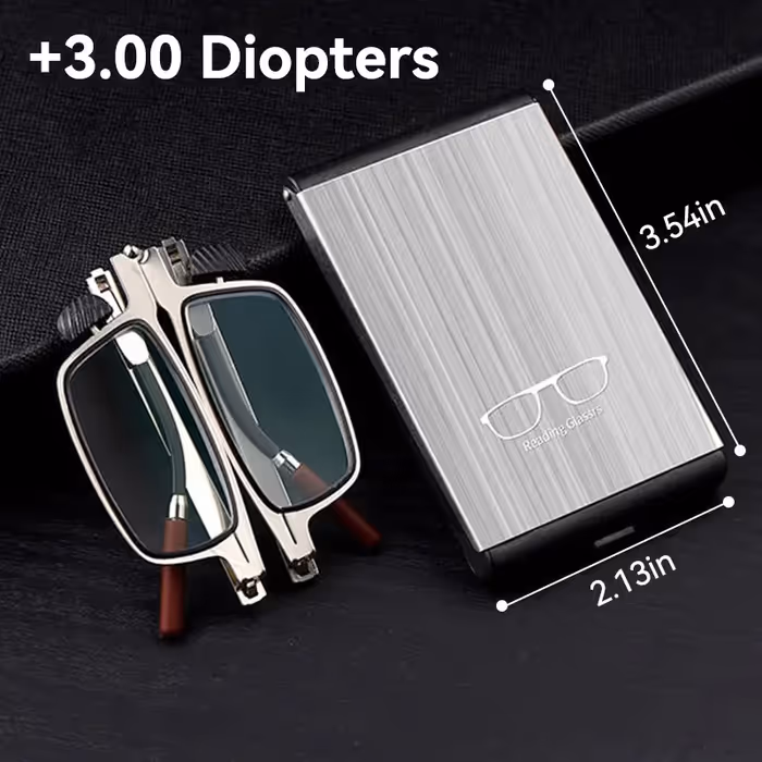 ✨ Weightless Folding Readers in a Sleek Metal Vault | Read Anywhere 📖