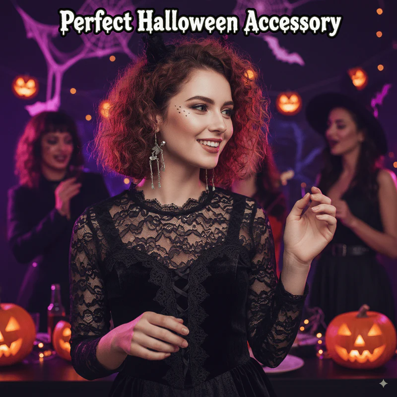 🎃 Hot Halloween Sale! 49% OFF - Skeleton Skull Earrings