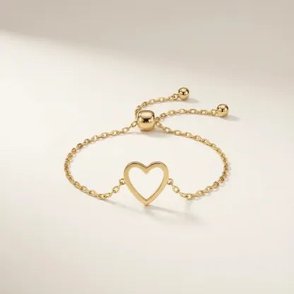 FOR LOVE - Matching Hearts Bracelet
