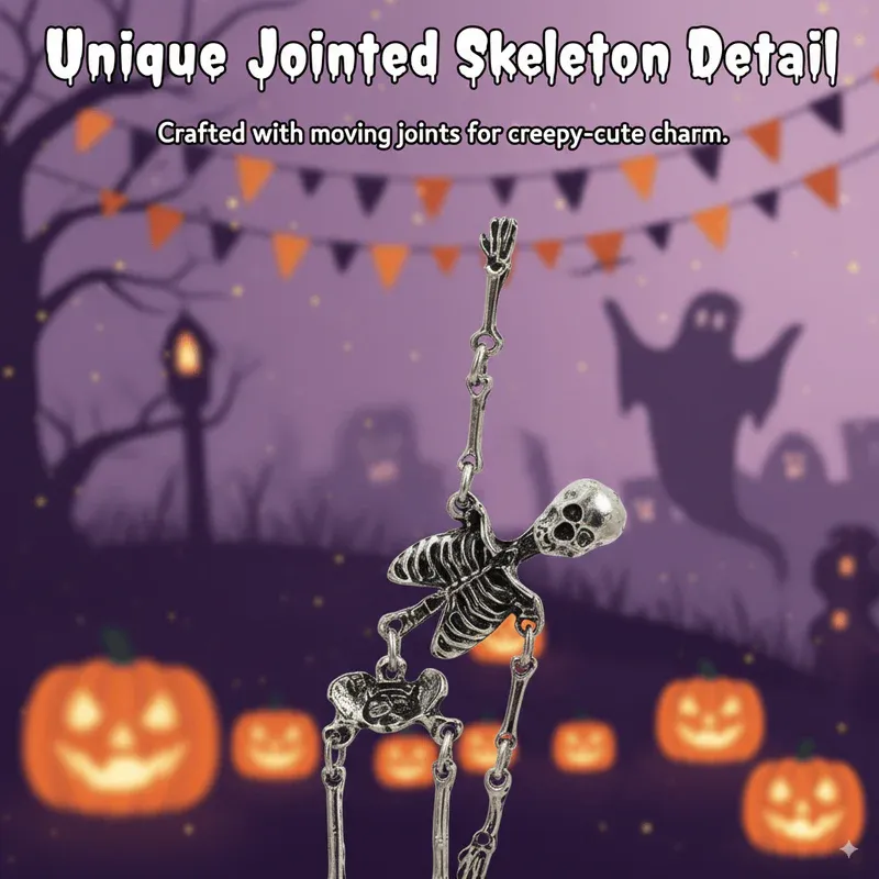 🎃 Hot Halloween Sale! 49% OFF - Skeleton Skull Earrings