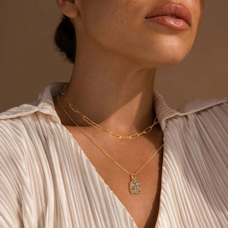 【LAST DAY 49% OFF】Bubble Letter Necklace