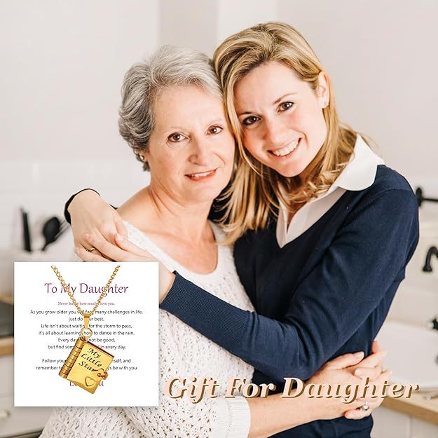 🏆Flash Sale⚡ 50K+ SOLD! ❤️‍🔥✨My Little Star Book Necklace for Daughter / Son