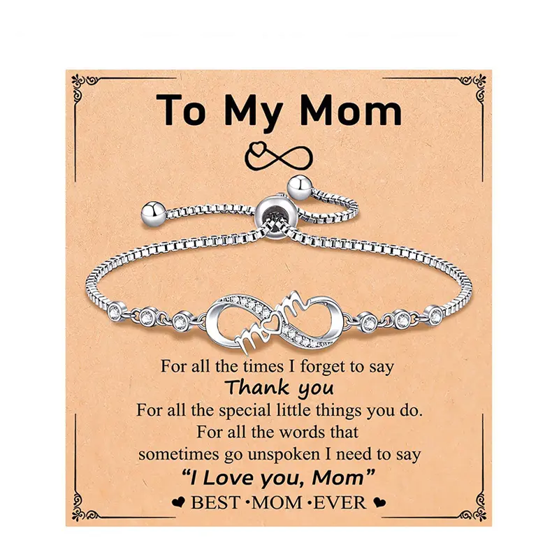 【LAST DAY 48% OFF】💖Infinity symbol letter bracelet