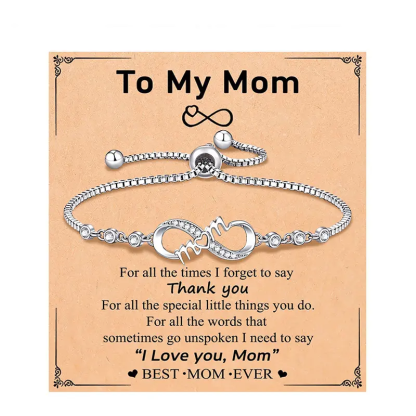 【LAST DAY 48% OFF】💖Infinity symbol letter bracelet