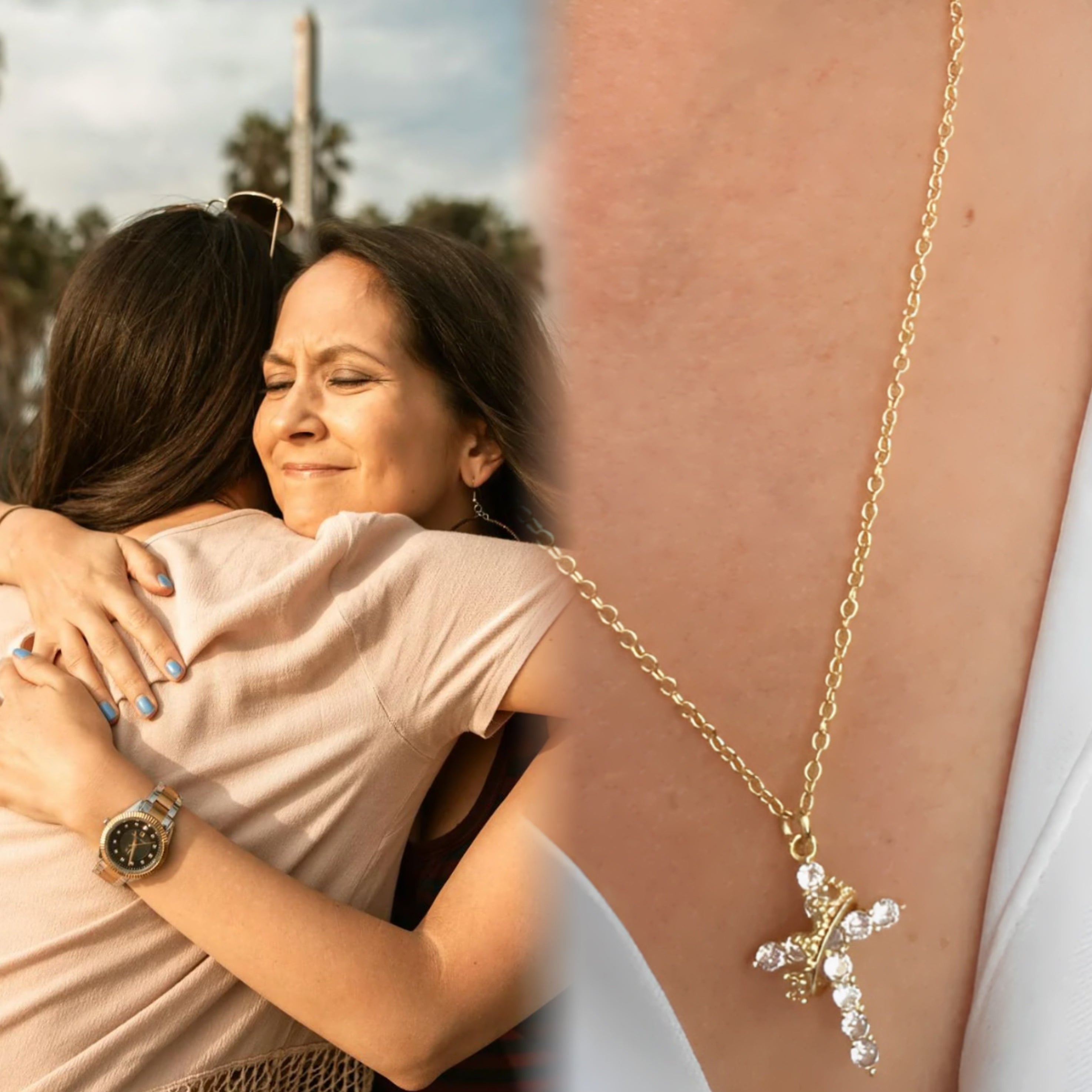 ✝️The Eternal Cross & Crown Necklace👑