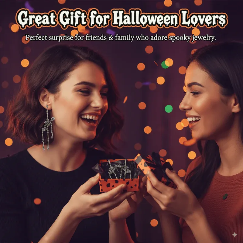 🎃 Hot Halloween Sale! 49% OFF - Skeleton Skull Earrings