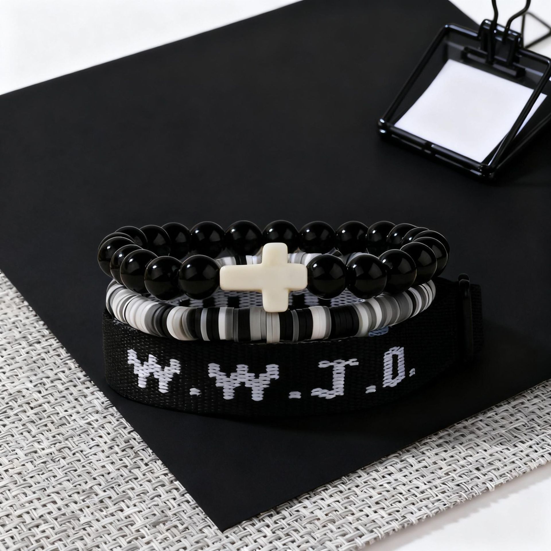 WWJD Christian Bracelet Set