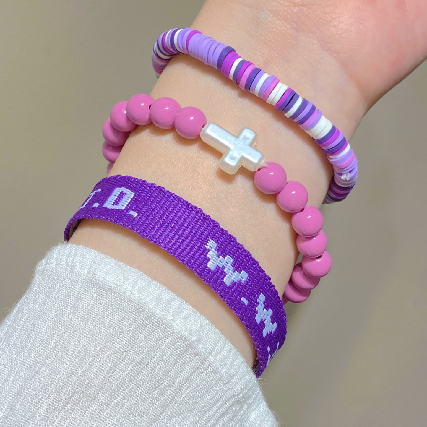 WWJD Christian Bracelet Set