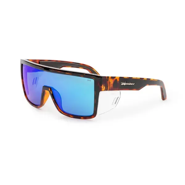 ⚡Hot Sales 49% OFF🔥ANSI Z87+ Safety Sunglasses Mirrored Colored Lens Side Protection Removable Side Shields Eye Protection