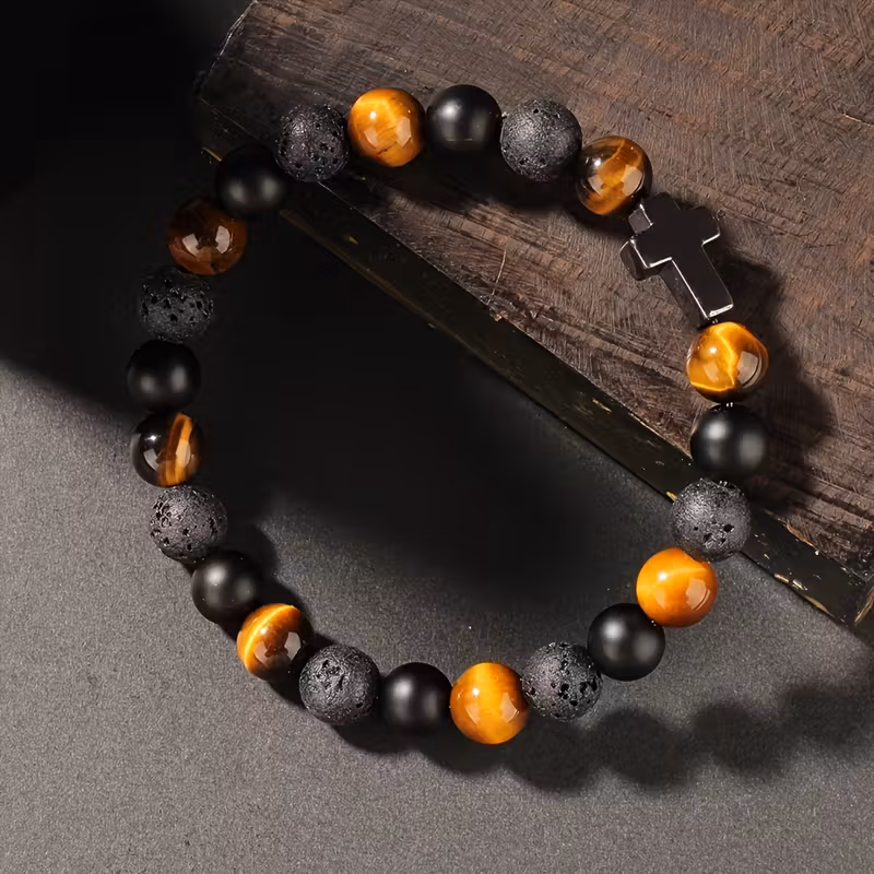 Retro Tiger Eye Bracelet