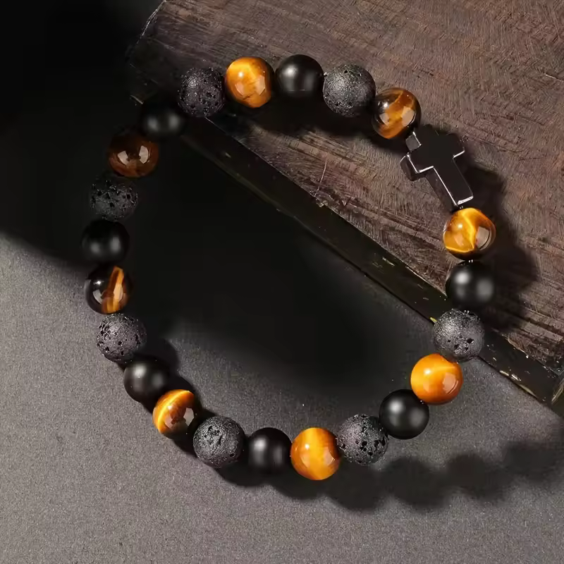 Retro Tiger Eye Bracelet