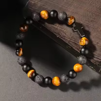 Retro Tiger Eye Bracelet