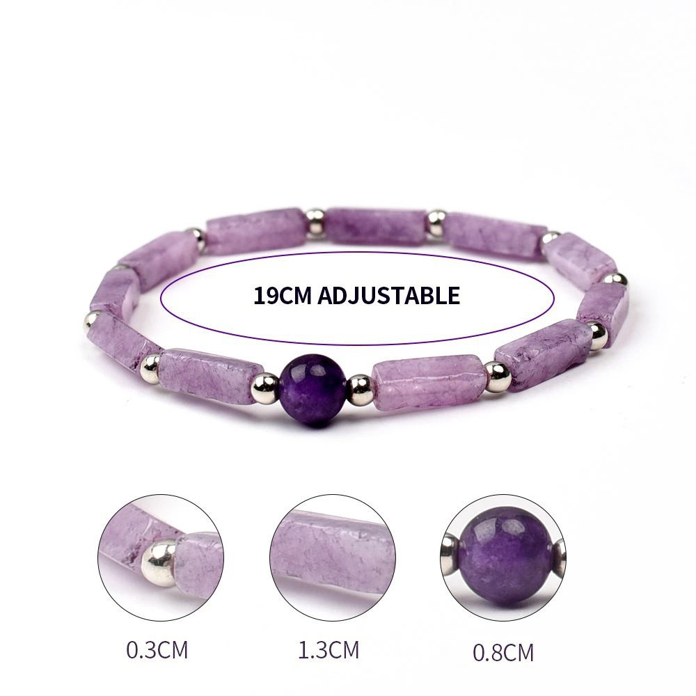 Amethyst bracelet