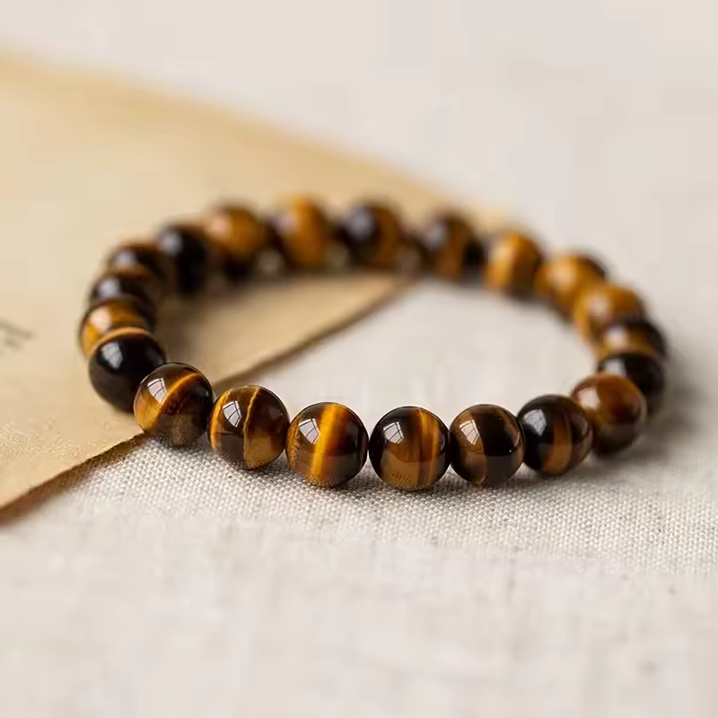 🐯Tiger Eye Courage Bead Bracelet