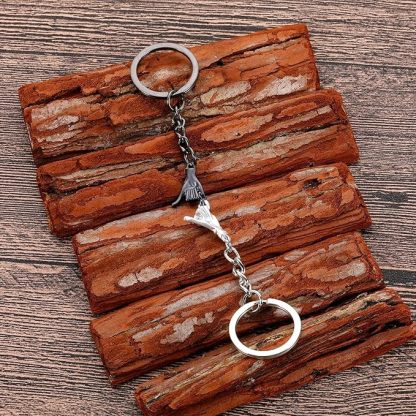 2-Piece Matching Pinky Promise Keychains for Couples in Love