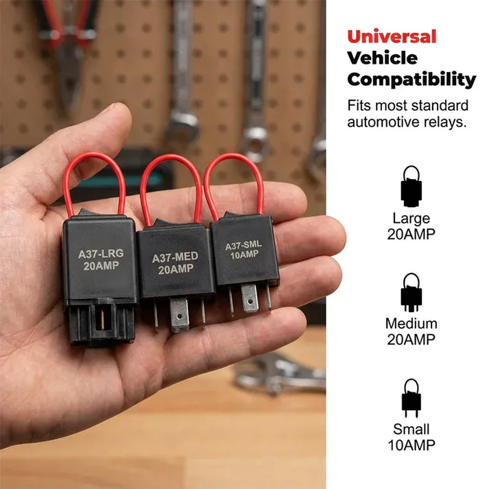 Automotive Relay Tester and Bypass Jumper Set