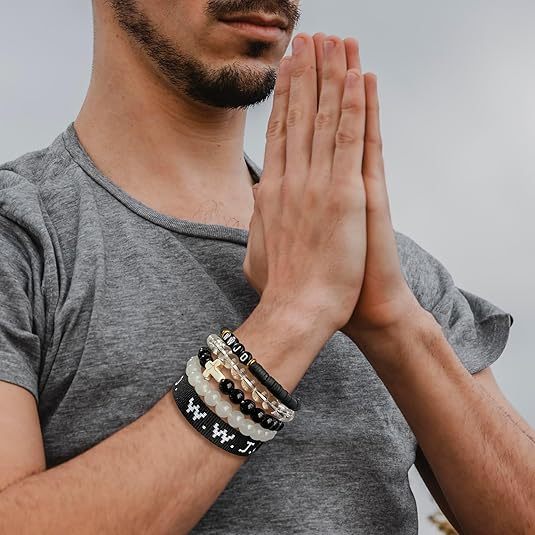 WWJD Christian Bracelet Set