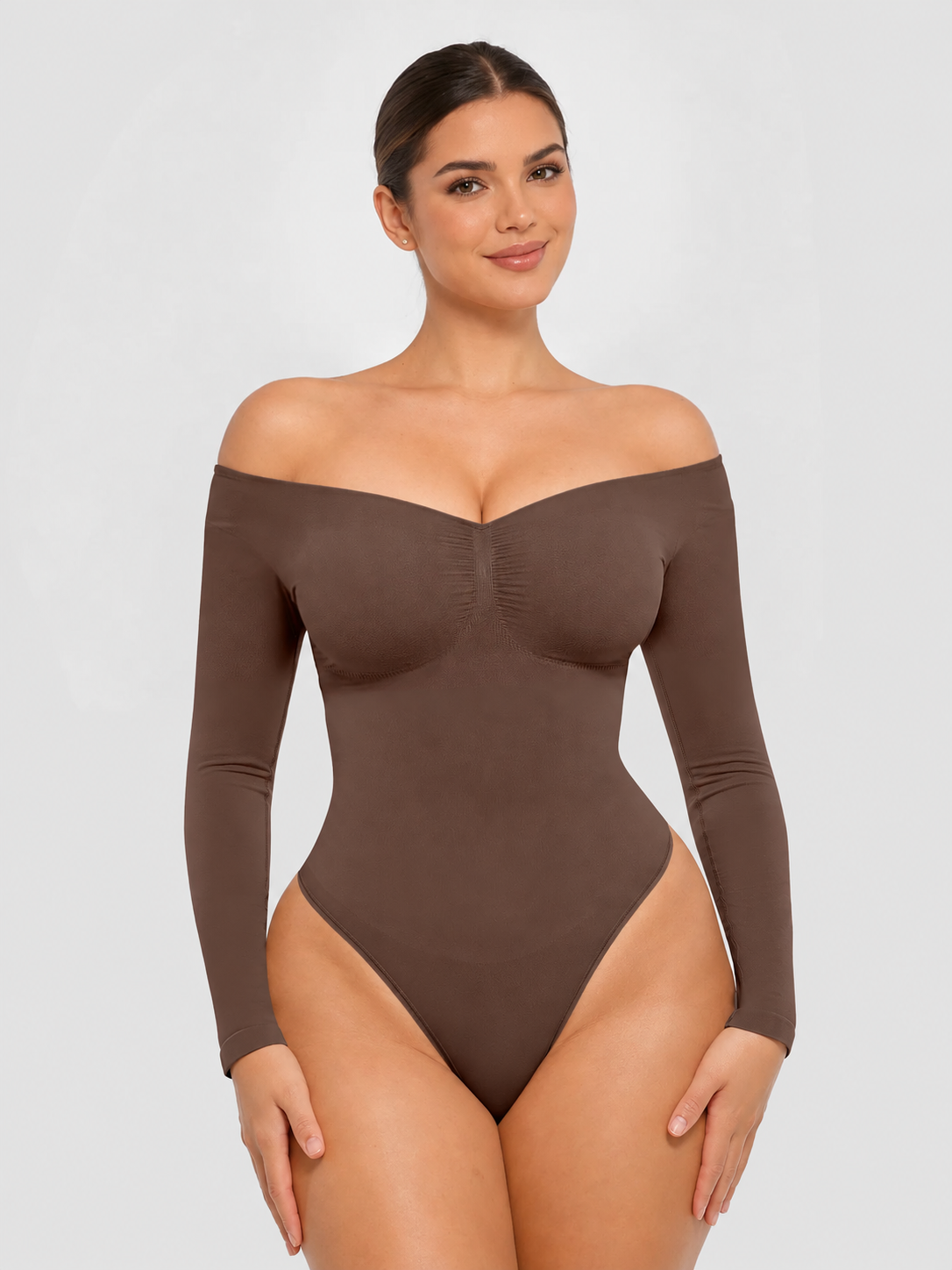 🔥Hot Sale 49% off 🔥Long Sleeve Bodysuit Shapewear