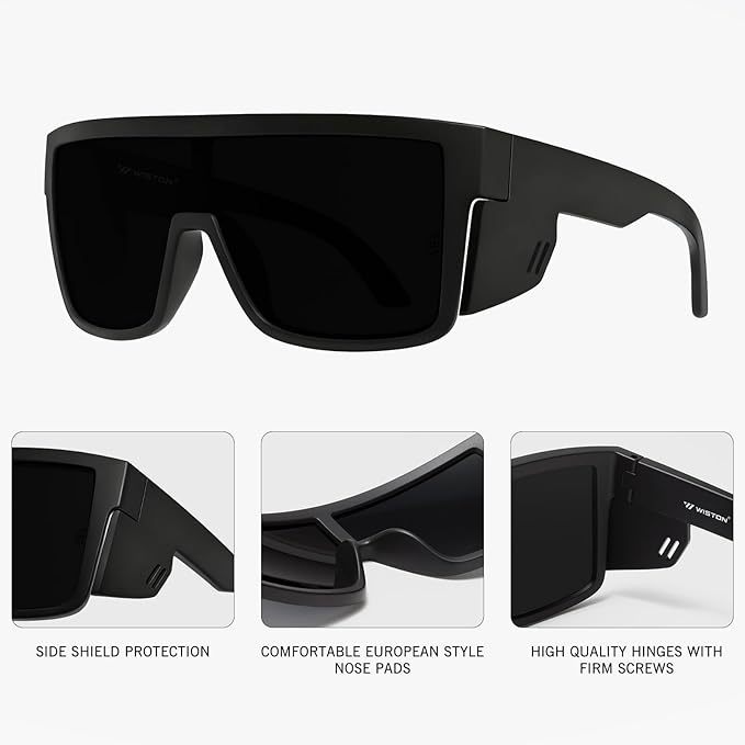 ⚡Hot Sales 49% OFF🔥ANSI Z87+ Safety Sunglasses Mirrored Colored Lens Side Protection Removable Side Shields Eye Protection