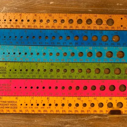 🔥LAST DAY SALE 49%OFF🧶The Crafters' Multi-Wrap | 7-in-1 Leather Measuring Tool