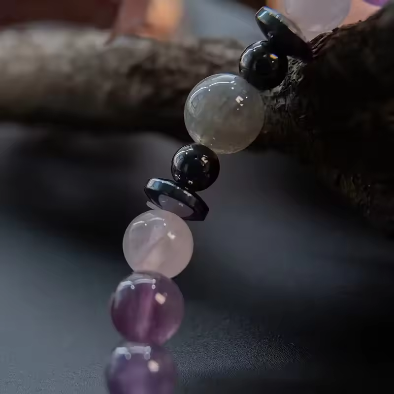 Real Natural Amethyst-Confidence Bracelet