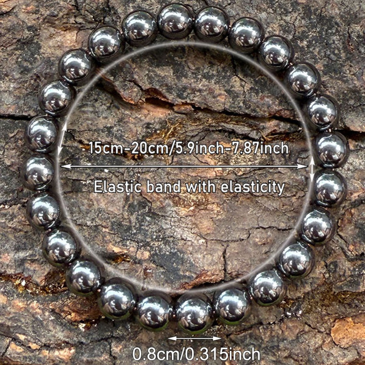 💎Hematite Energy Balance Bracelet🌑
