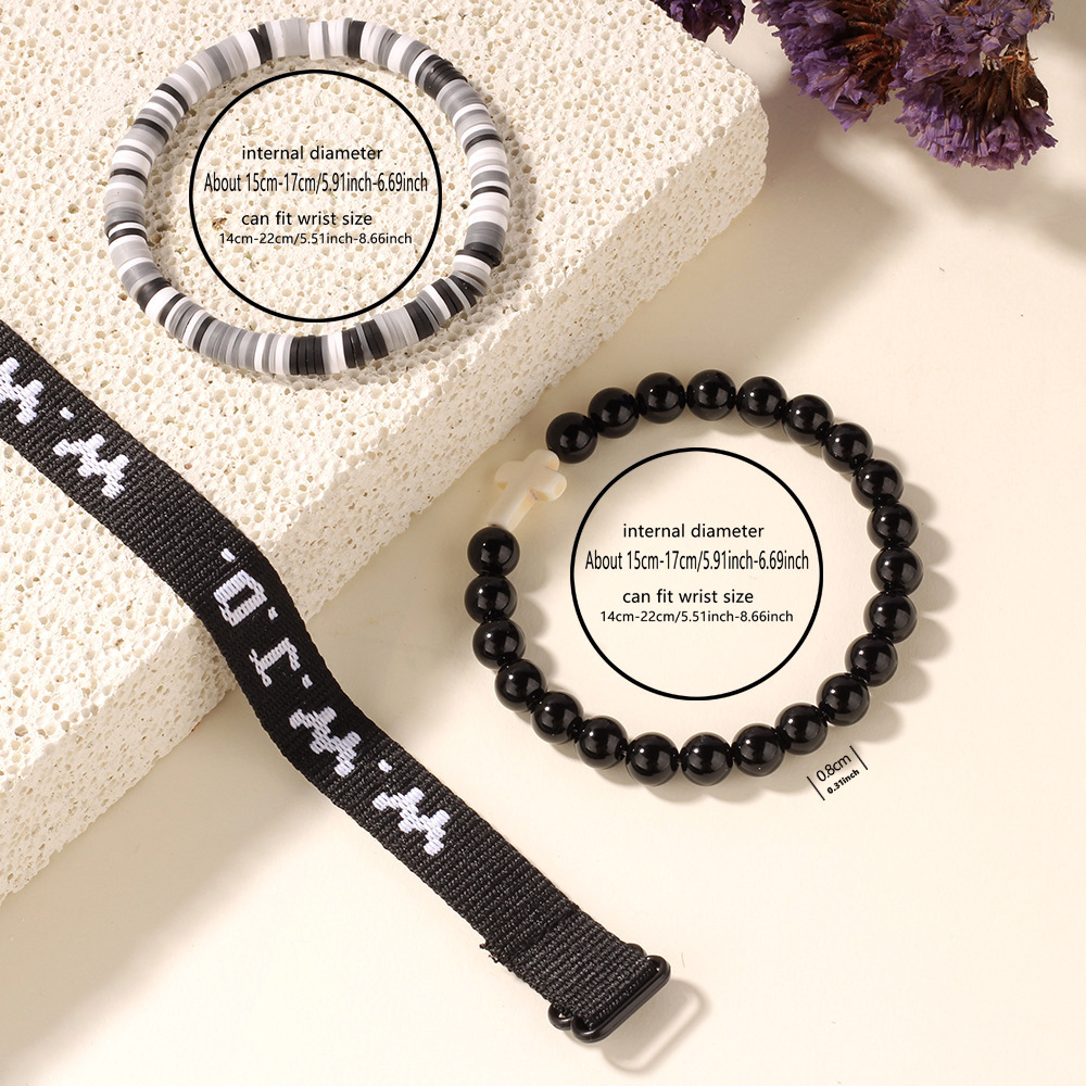 WWJD Christian Bracelet Set