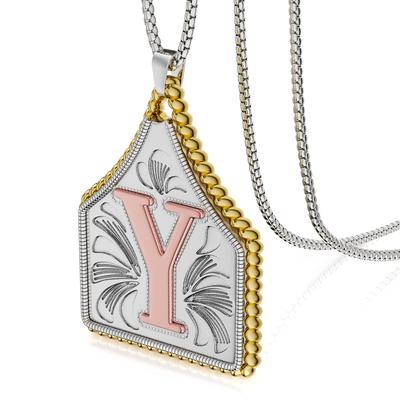 Custom Handmade Cow Tag Western Necklace