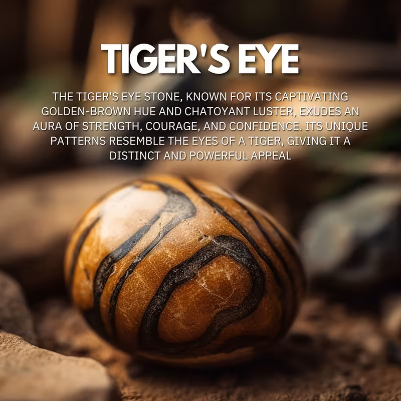 🐯Tiger Eye Courage Bead Bracelet