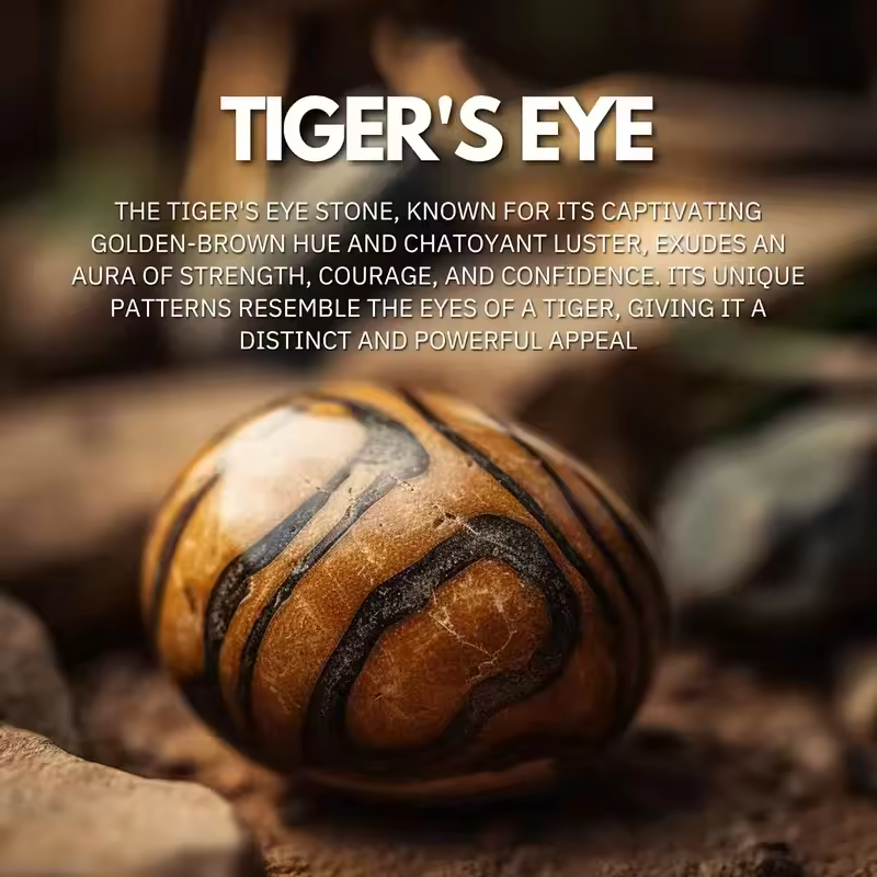 🐯Tiger Eye Courage Bead Bracelet