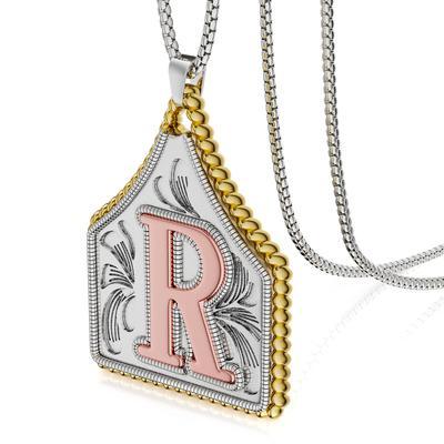 Custom Handmade Cow Tag Western Necklace