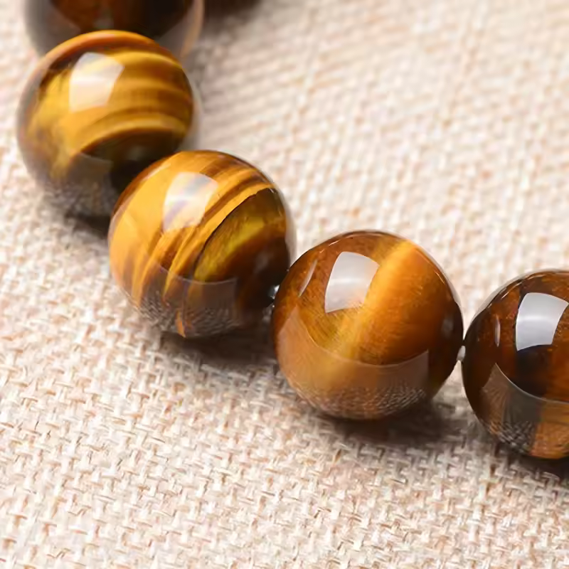 🐯Tiger Eye Courage Bead Bracelet