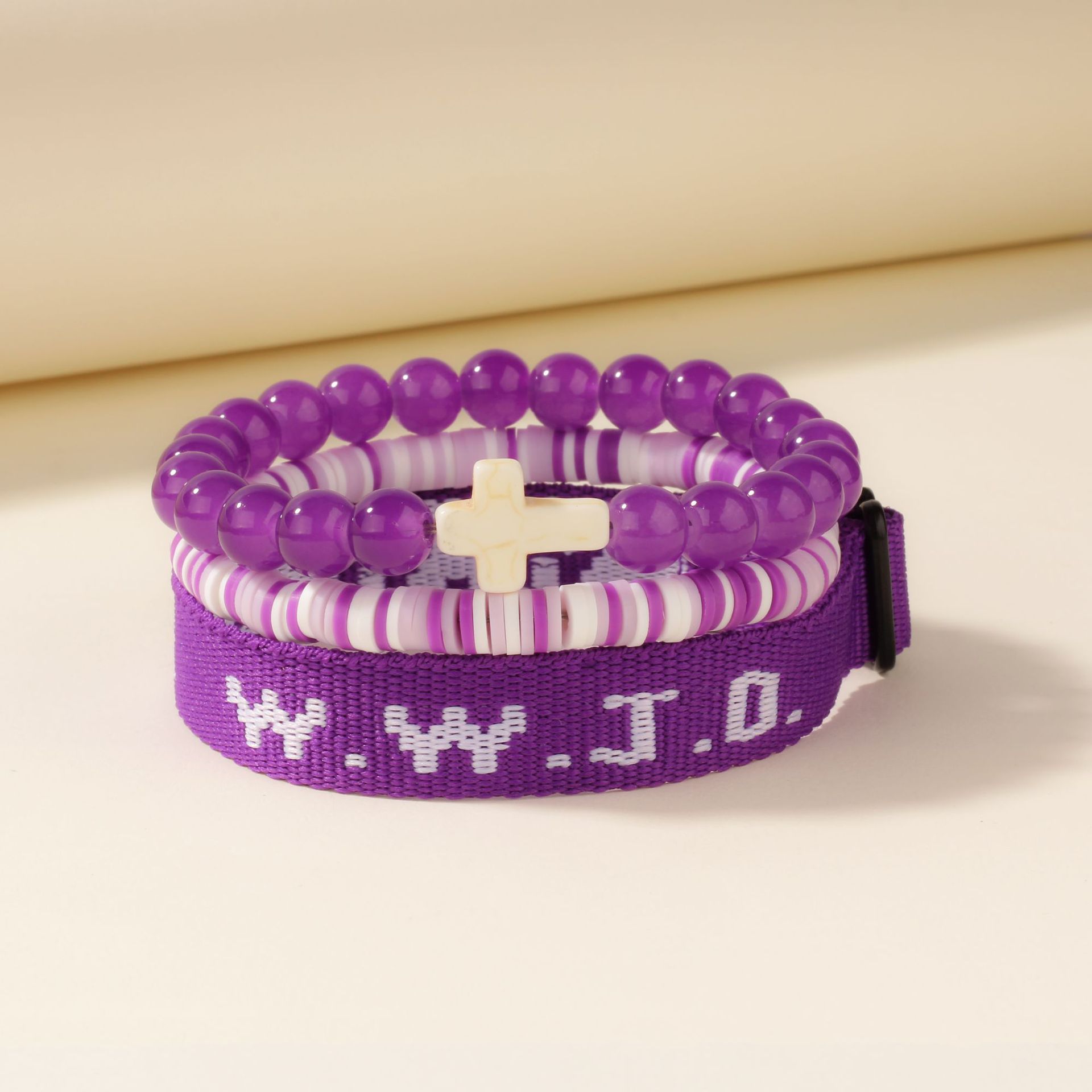 WWJD Christian Bracelet Set