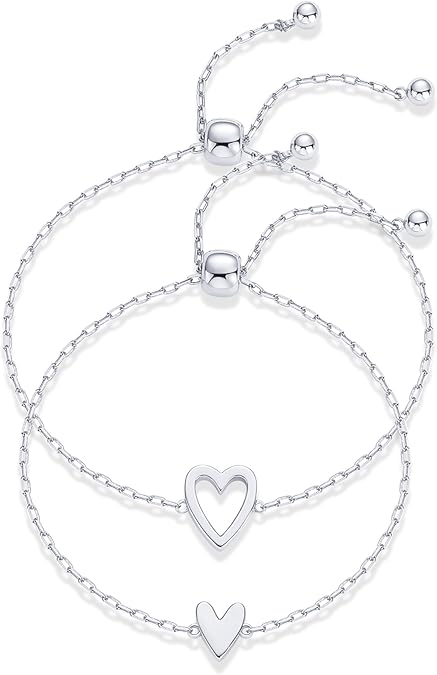 FOR LOVE - Matching Hearts Bracelet