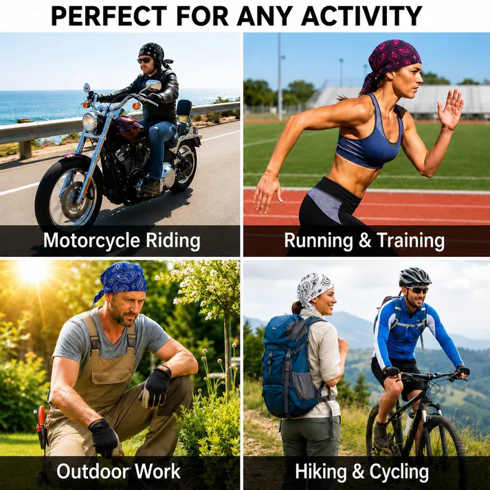 🔥 45% OFF 2‑Pack Elastic Cycling Sports Cap – Sweat‑Wicking Helmet Line