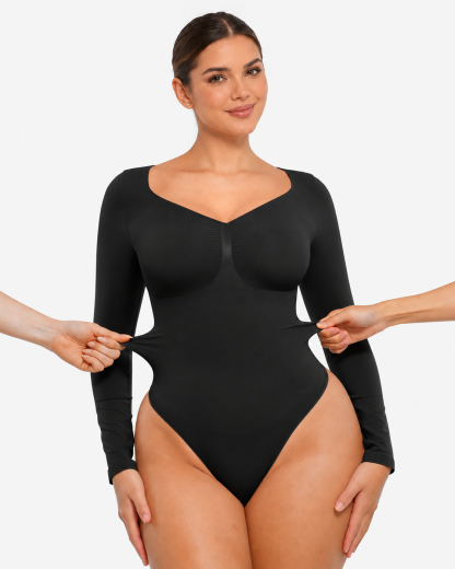 🔥Hot Sale 49% off 🔥Long Sleeve Bodysuit Shapewear